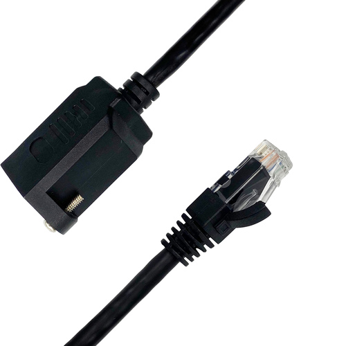 Panel Mount CAT.6 UTP Extension Patch Cable