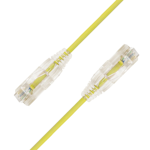 Mini/Slim Cat.6A U/UTP 28AWG Patch Cable with Tangle Free Boot