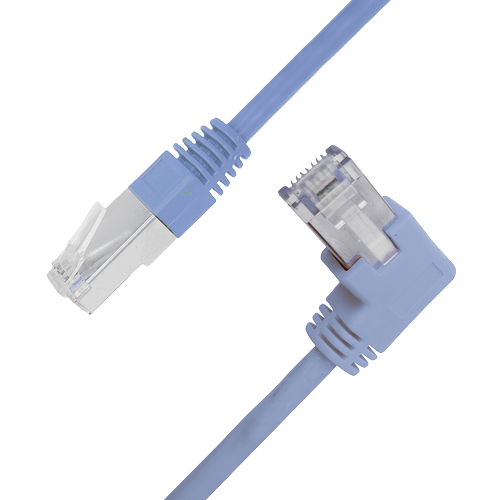 Left Angled to Straight Cat.6 S/FTP Patch Cable