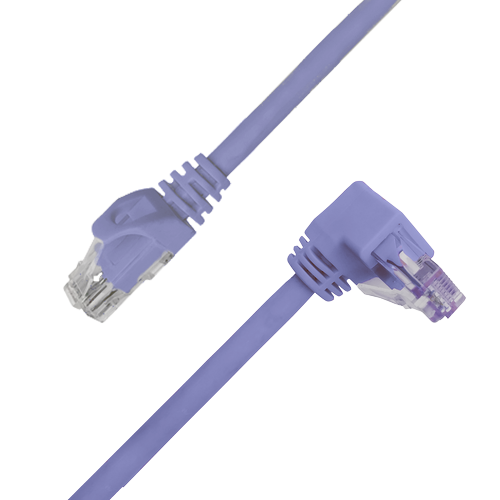 Down Angled to Straight Cat.6 U/UTP Patch Cable