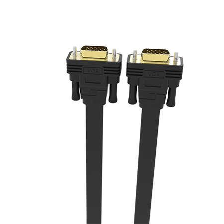FondAV Ultra Thin Flat VGA to VGA Cable Male to Male