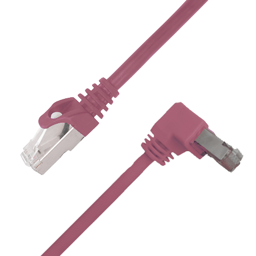 Up Angled to Straight Cat.6 S/FTP Patch Cable