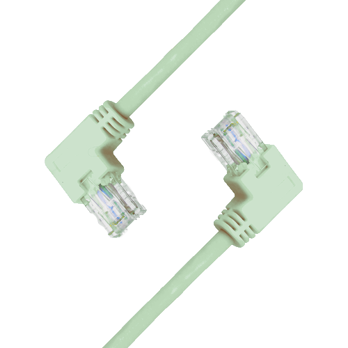 Left Angled Cat.6 U/UTP Patch Cable