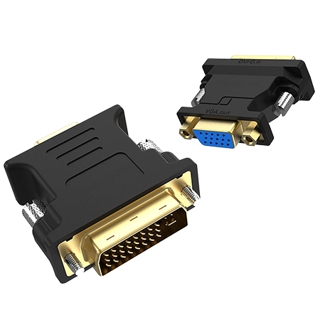 FondAV DVI Male to VGA Female Adapter
