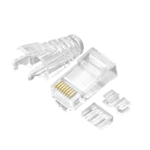 CAT.6A Unshielded RJ45 Modular Plug with Strain Relief Boot